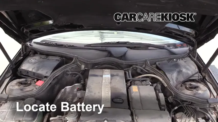 2003 Mercedes-Benz C230 Kompressor 1.8L 4 Cyl. Supercharged Coupe (2 Door) Battery